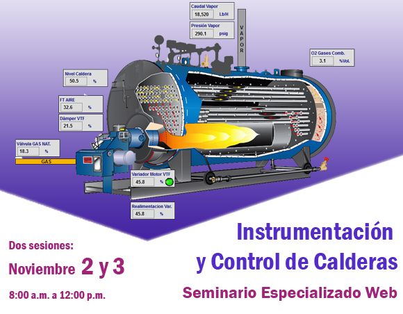Seminario Web en Instrumentación y Control de Calderas
